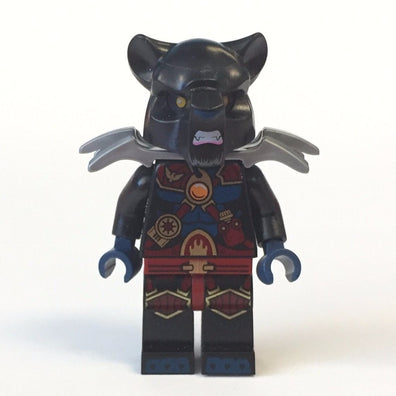 LEGO Minifigure-Tormak - Black Outfit-Legends of Chima-LOC133-Creative Brick Builders